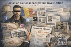 International background checks on Romanian National