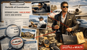 Enforcement of a debt when the Defendant alleges they have no money, yet their lifestyle is at odds with their assertions of poverty